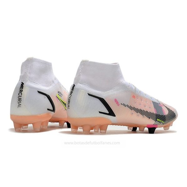 Nike Mercurial Superfly Elite AG PRO Rawdacious Blanco Rojo Rosado